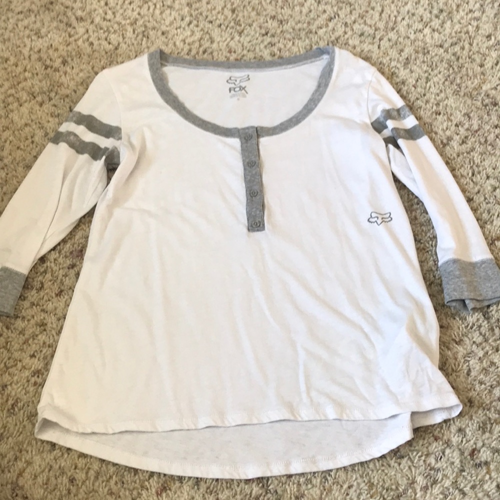 Fox 3/4 sleeve shirt
